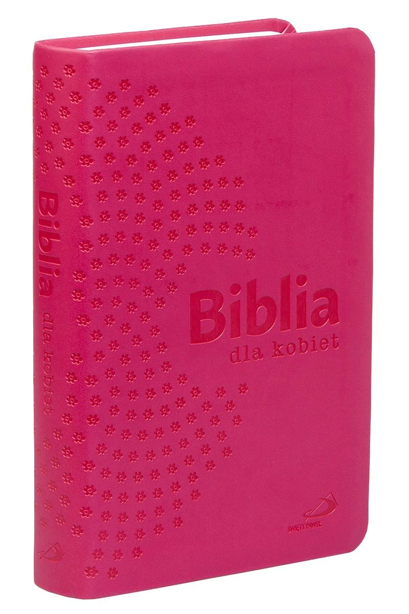Biblia dla kobiet - malinowa