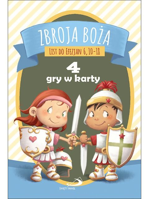 Gra "Zbroja Boża" 4w1 memory, zgadywanka, puzzle, gra