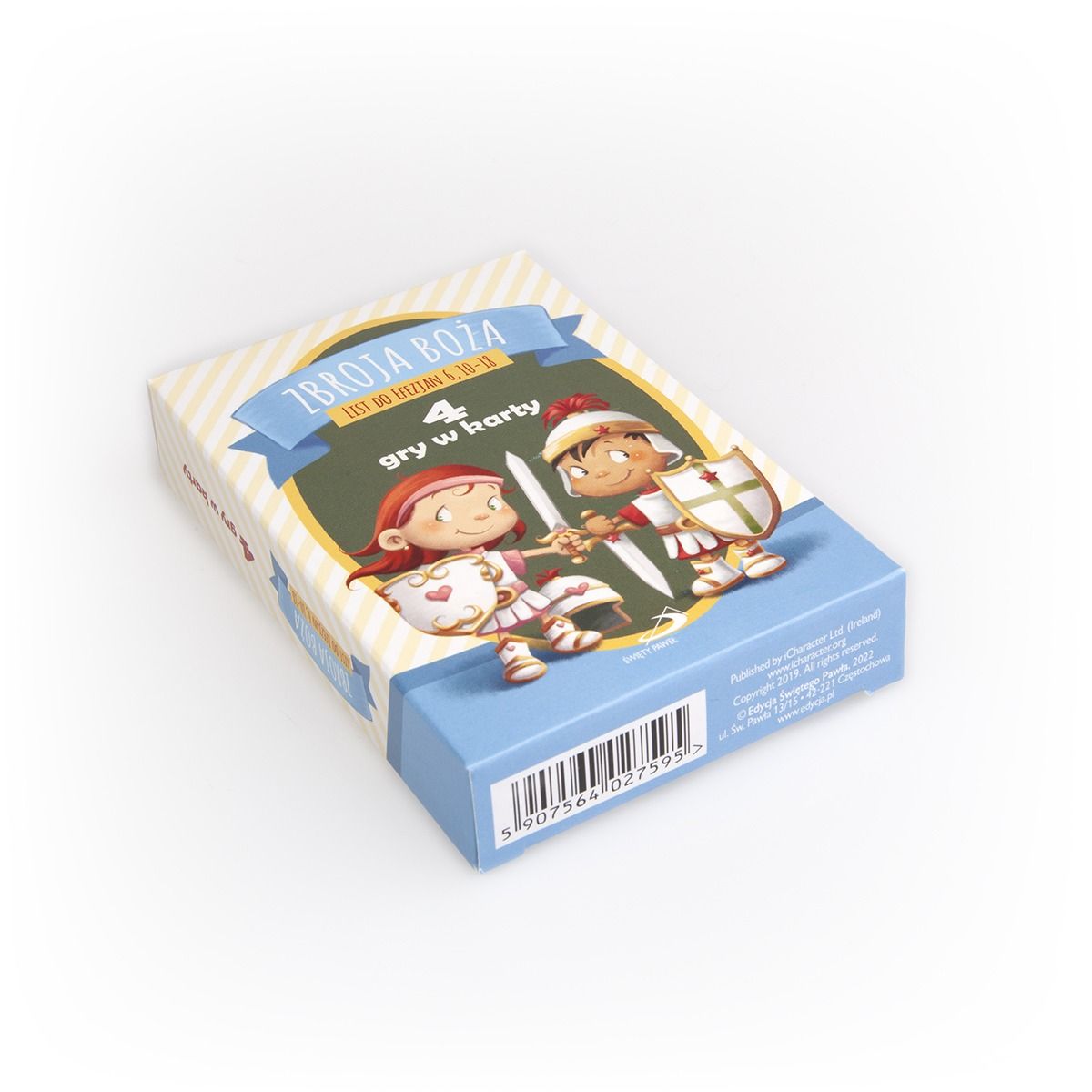 Gra "Zbroja Boża" 4w1 memory, zgadywanka, puzzle, gra