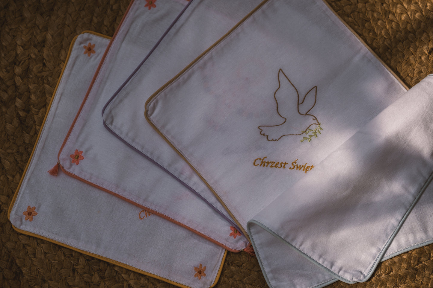 Szatka do Chrztu Świętego - Duch Święty Boho (z opcją personalizacji)