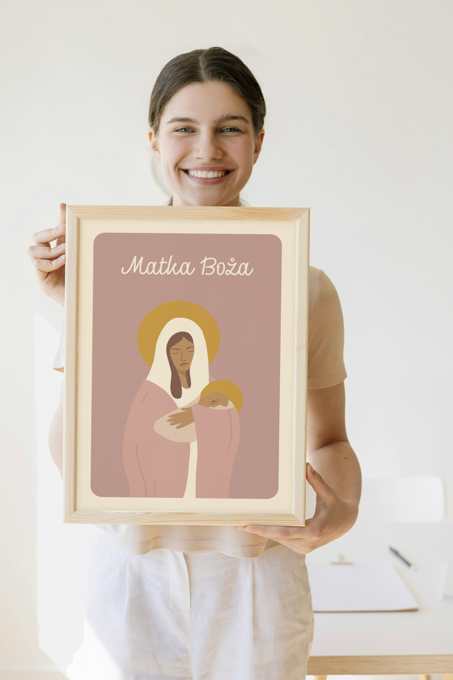 Plakat "Matka Boża"