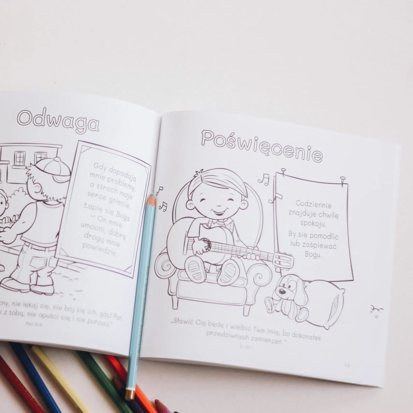 Moje Biblijne wartości – kolorowanka