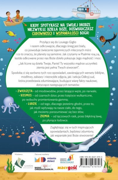 Komplet "Wspaniałość stworzenia" 100 opowiadań o Bogu i nauce