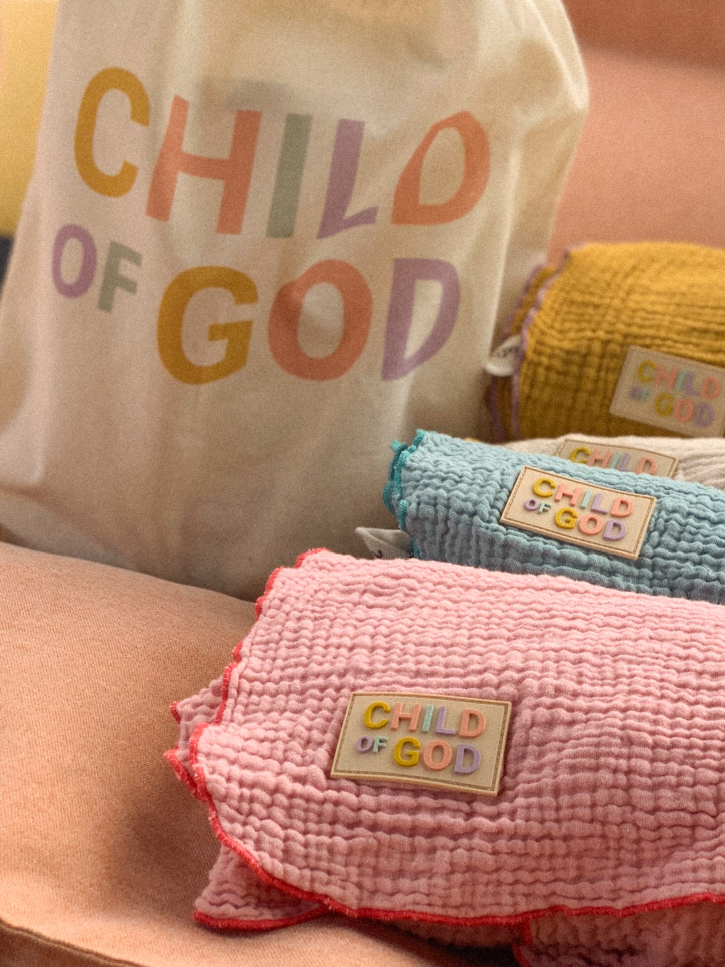 Kapelusik + Otulacz CHILD OF GOD SET