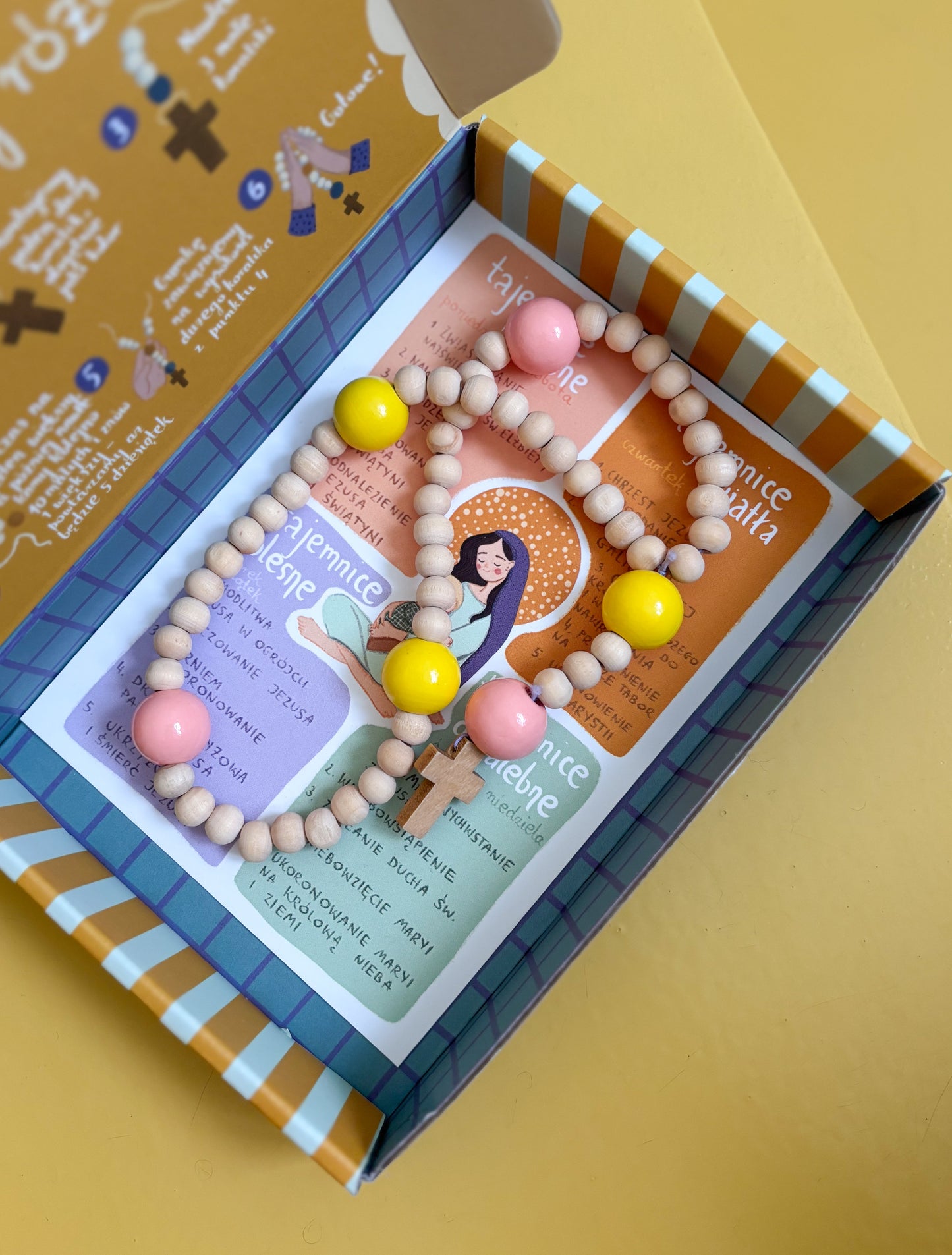 Różaniec DIY-kreatywny zestaw  edukacyjny