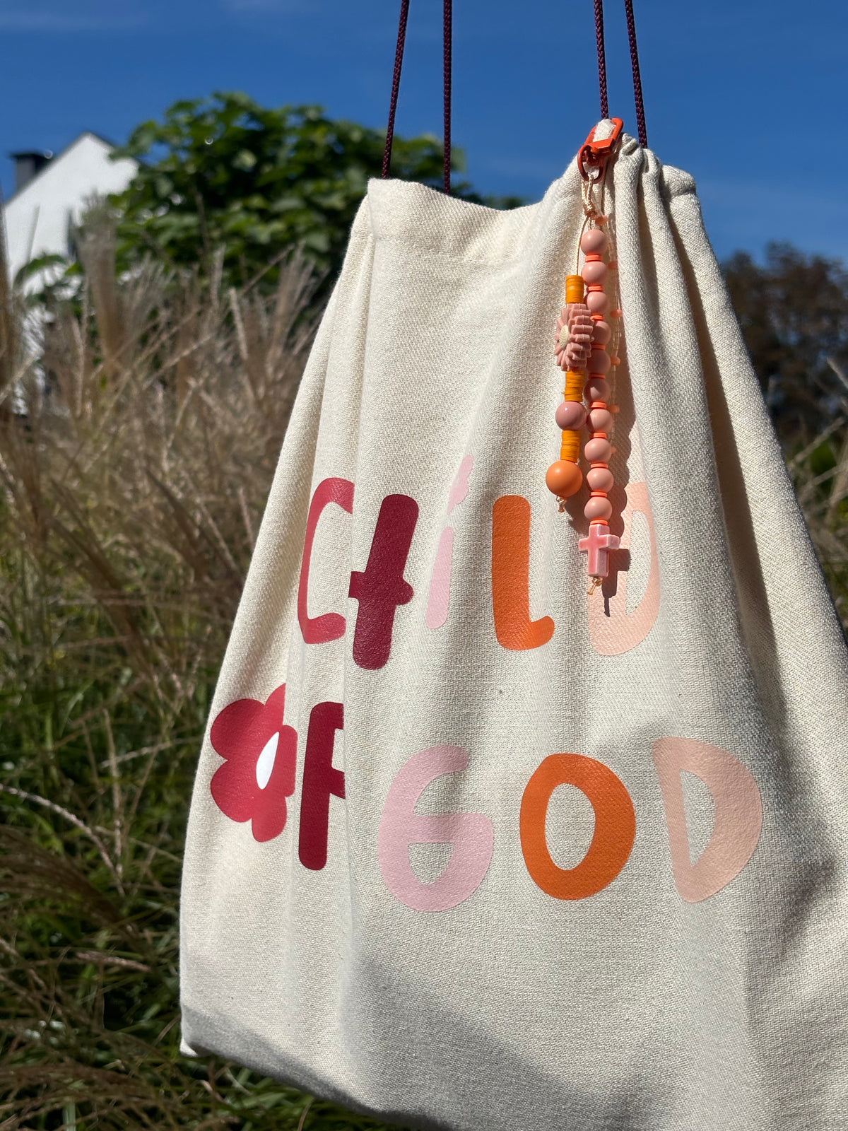 Breloczek Child of God- małe zapięcie