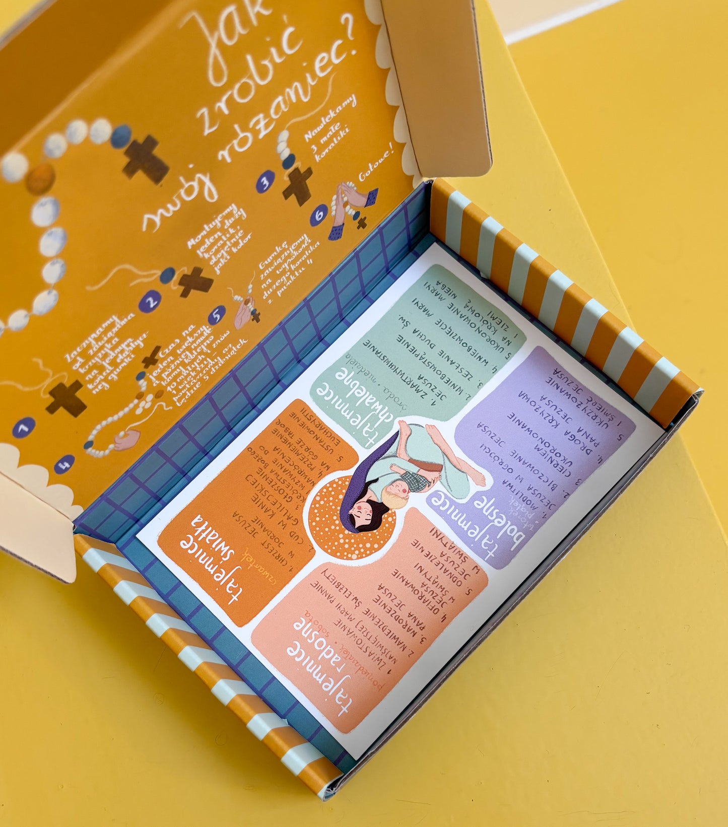 Różaniec DIY-kreatywny zestaw  edukacyjny