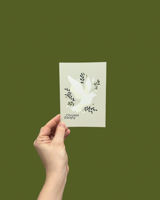 Kartka okolicznościowa „Chrzest Święty”