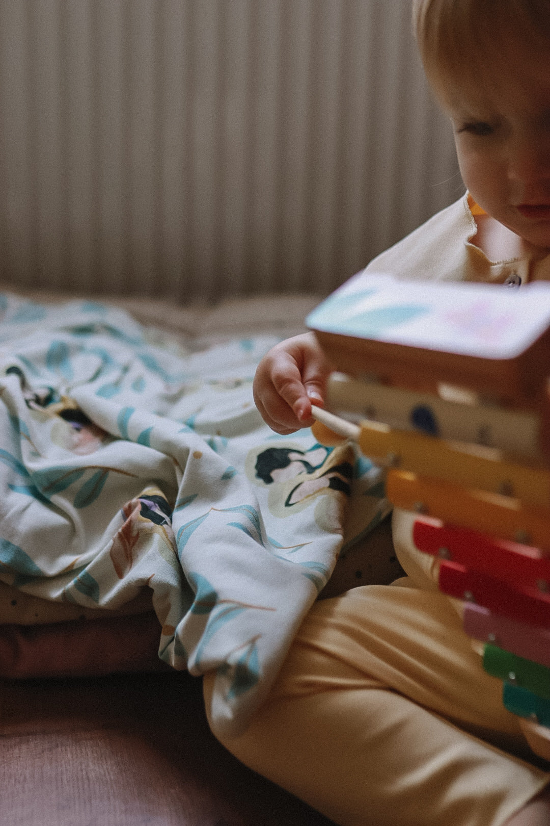 Koc "Święta Rodzina w niebiańskim błękicie"