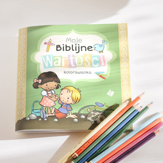 Moje Biblijne wartości – kolorowanka