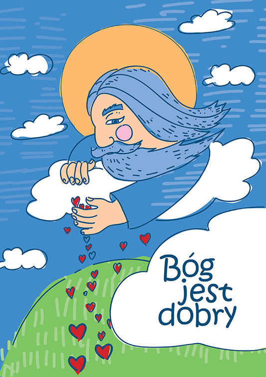Bóg jest dobry – kolorowanka