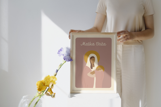 Plakat "Matka Boża"